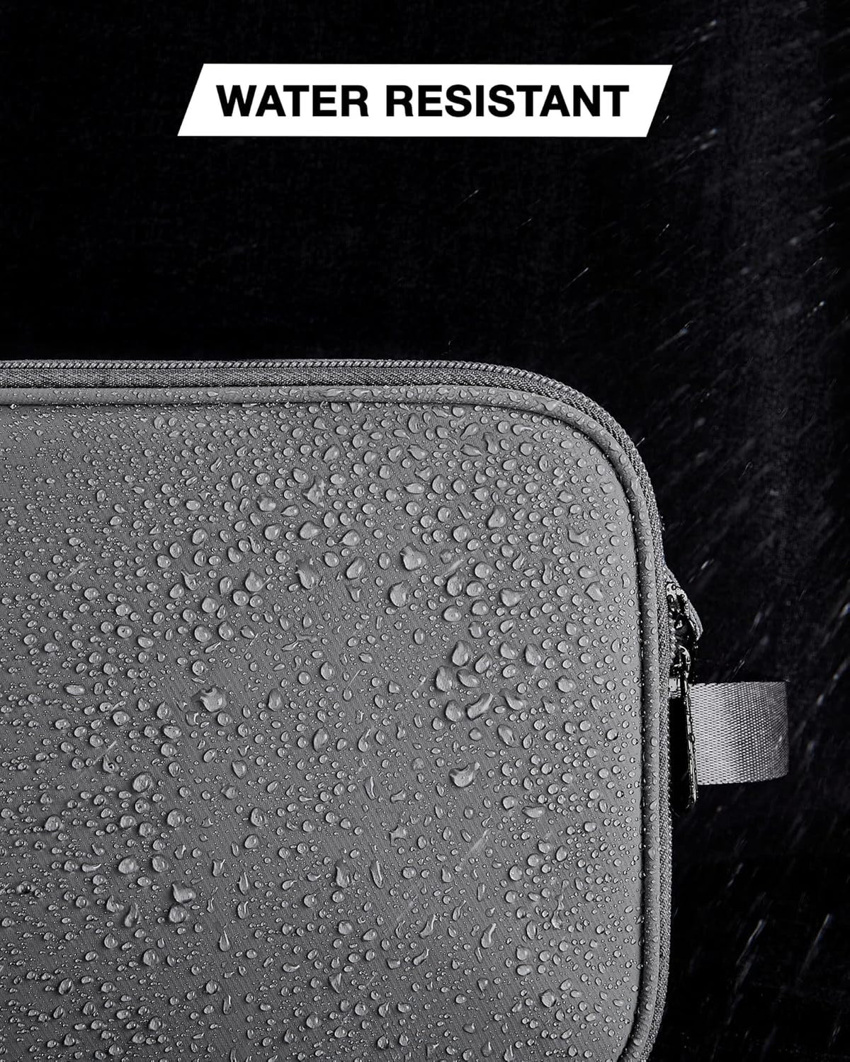 Toiletry Bag for Men, Travel Toiletry Organizer Dopp Kit Water-resistant Shaving Bag for Toiletries Accessories, Door Room Essentials, Black-medium