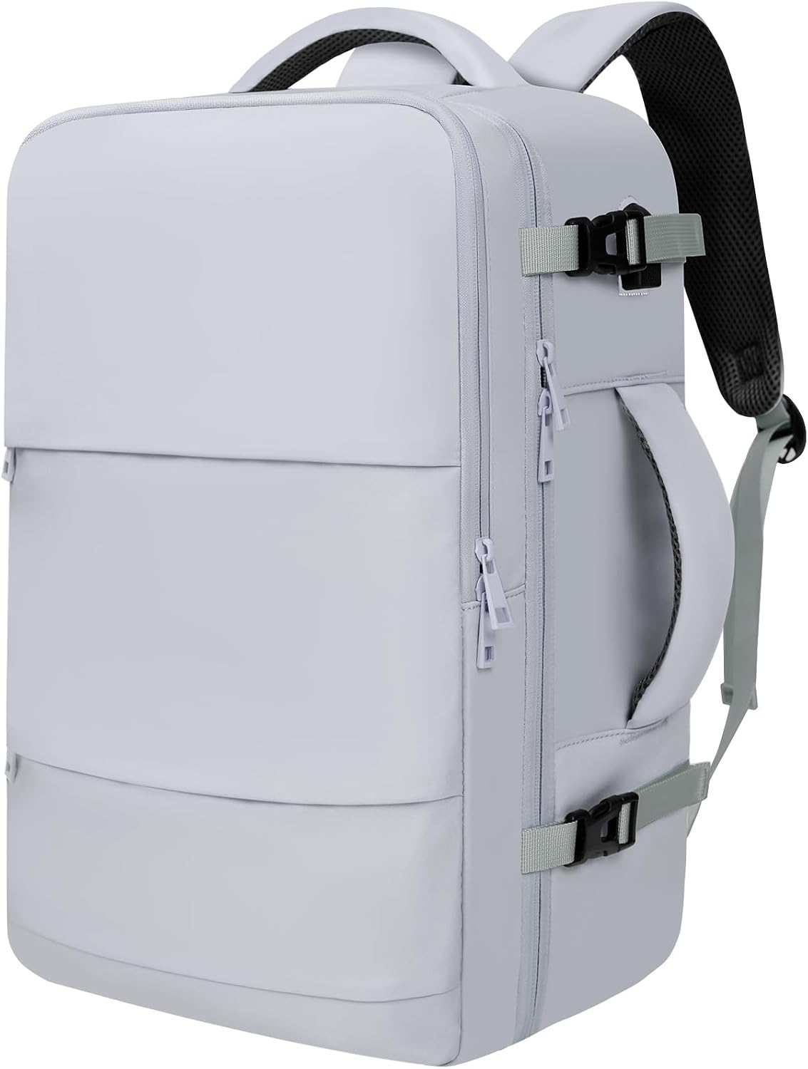 Travel Laptop Backpack for Women Men, Flight Approved Carry on-Pink | USB Port,15.6in Laptop Bag,Airline Approved, 180-Degree Wide Opening,Nylon Fabric,Dual handles, Multi-Pockets