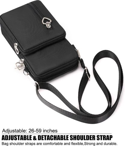Small Crossbody Bags for Women, Universal Pouch Wallet Cell Phone Purse Lightweight Pockets Handbags Mini Shoulder Bag