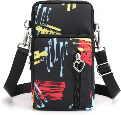 Small Crossbody Bags for Women, Universal Pouch Wallet Cell Phone Purse Lightweight Pockets Handbags Mini Shoulder Bag