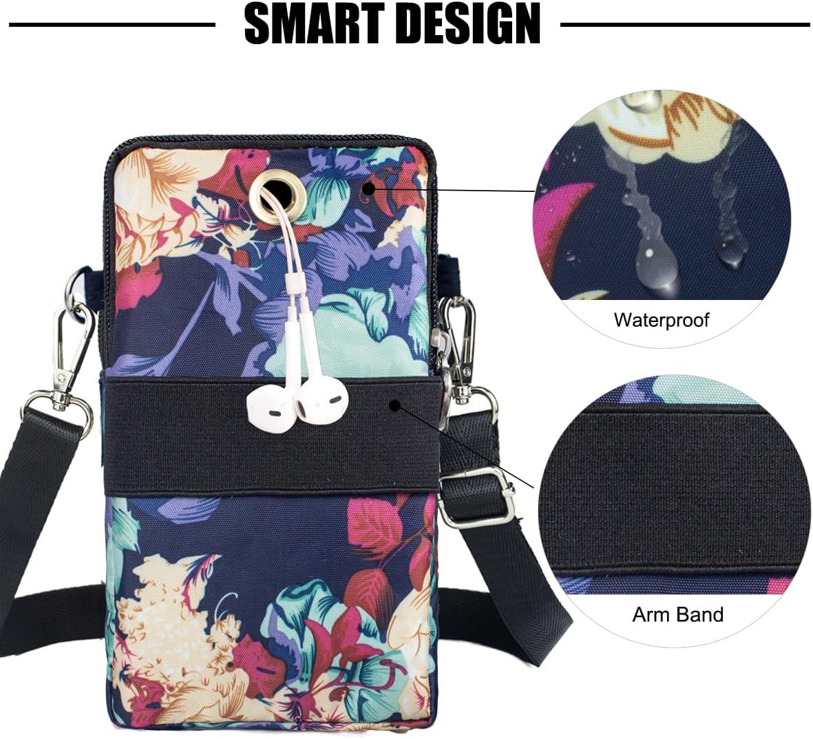 Small Crossbody Bags for Women, Universal Pouch Wallet Cell Phone Purse Lightweight Pockets Handbags Mini Shoulder Bag