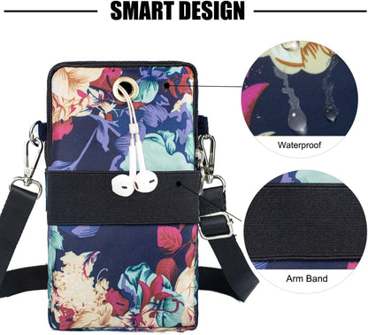 Small Crossbody Bags for Women, Universal Pouch Wallet Cell Phone Purse Lightweight Pockets Handbags Mini Shoulder Bag