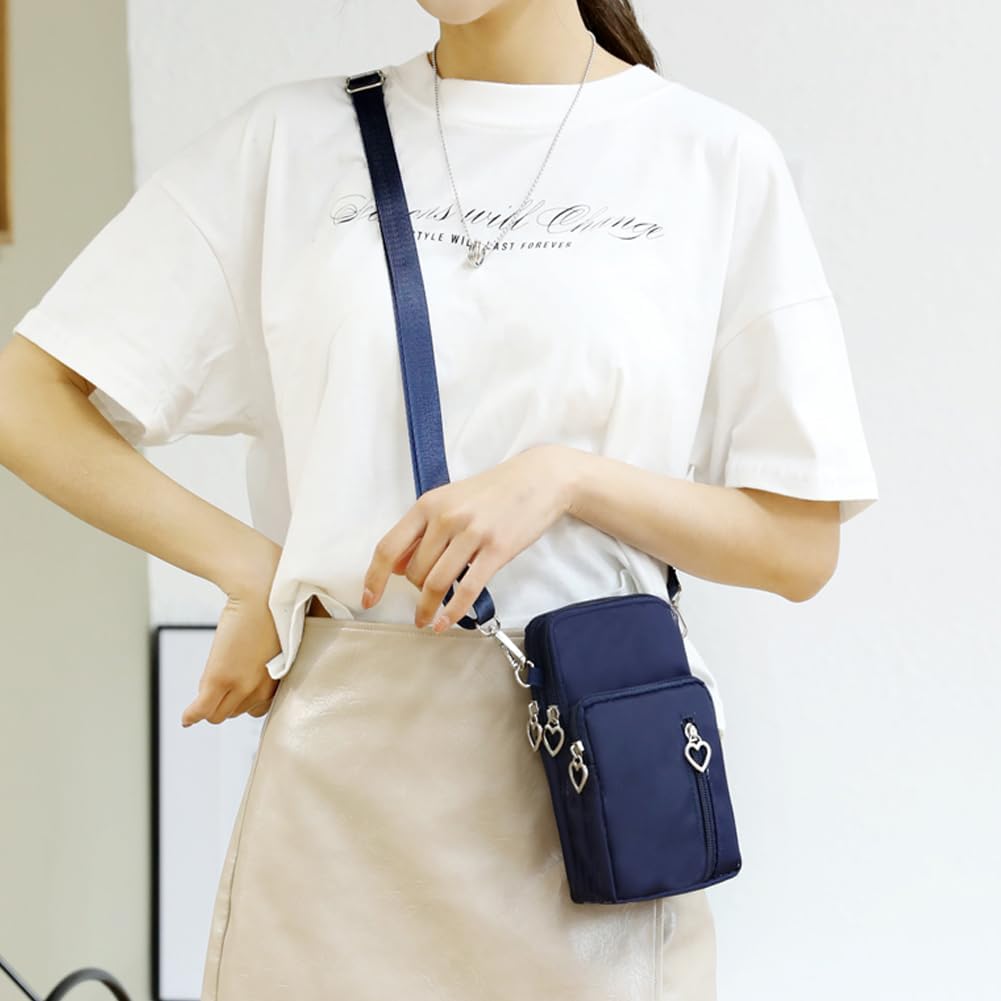 Small Crossbody Bags for Women, Universal Pouch Wallet Cell Phone Purse Lightweight Pockets Handbags Mini Shoulder Bag