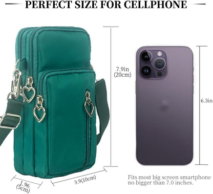 Small Crossbody Bags for Women, Universal Pouch Wallet Cell Phone Purse Lightweight Pockets Handbags Mini Shoulder Bag