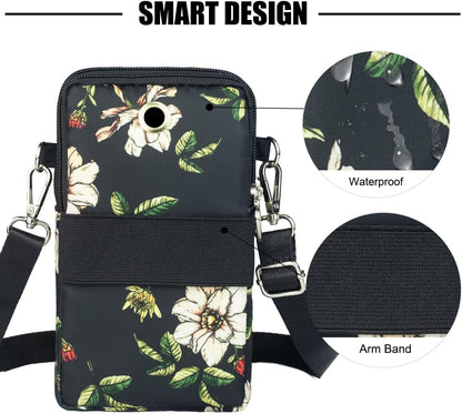 Small Crossbody Bags for Women, Universal Pouch Wallet Cell Phone Purse Lightweight Pockets Handbags Mini Shoulder Bag