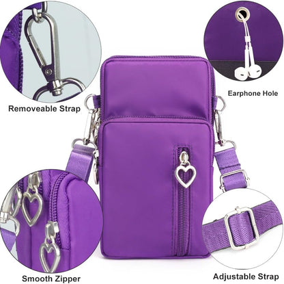 Small Crossbody Bags for Women, Universal Pouch Wallet Cell Phone Purse Lightweight Pockets Handbags Mini Shoulder Bag