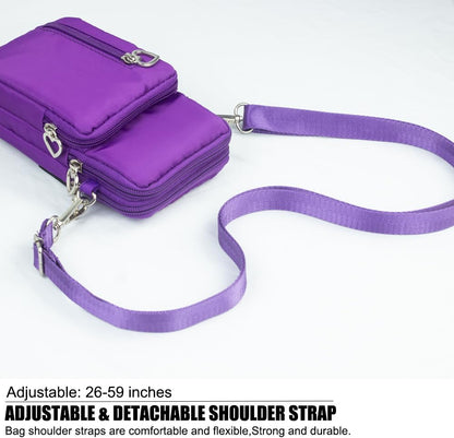 Small Crossbody Bags for Women, Universal Pouch Wallet Cell Phone Purse Lightweight Pockets Handbags Mini Shoulder Bag