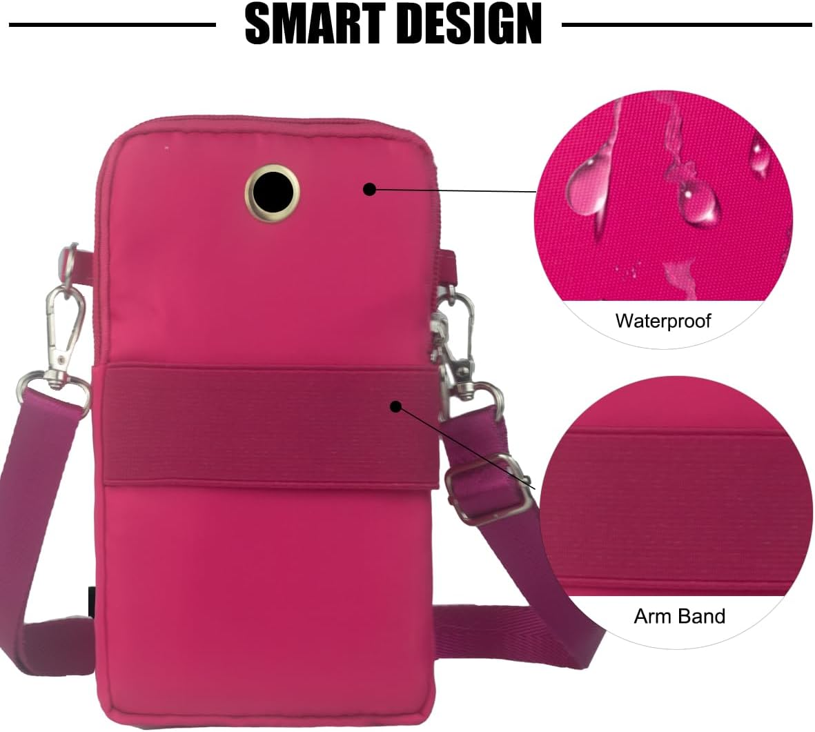 Small Crossbody Bags for Women, Universal Pouch Wallet Cell Phone Purse Lightweight Pockets Handbags Mini Shoulder Bag