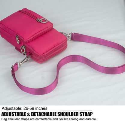 Small Crossbody Bags for Women, Universal Pouch Wallet Cell Phone Purse Lightweight Pockets Handbags Mini Shoulder Bag