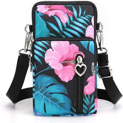Small Crossbody Bags for Women, Universal Pouch Wallet Cell Phone Purse Lightweight Pockets Handbags Mini Shoulder Bag