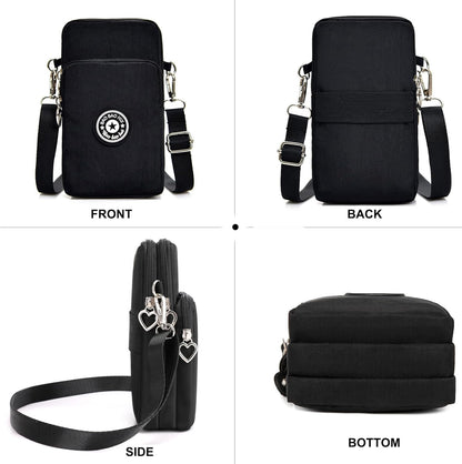 Small Crossbody Bags for Women, Universal Pouch Wallet Cell Phone Purse Lightweight Pockets Handbags Mini Shoulder Bag