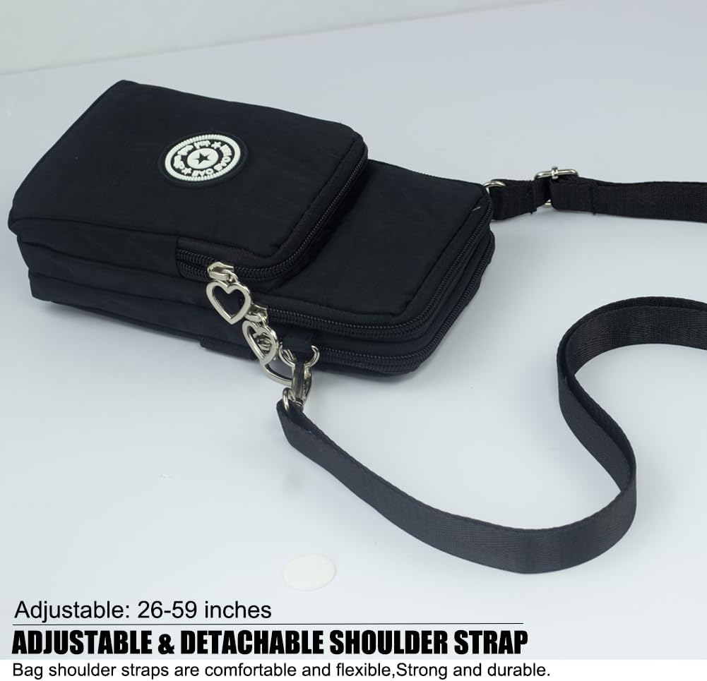 Small Crossbody Bags for Women, Universal Pouch Wallet Cell Phone Purse Lightweight Pockets Handbags Mini Shoulder Bag