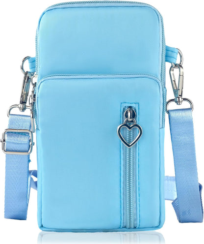 Small Crossbody Bags for Women, Universal Pouch Wallet Cell Phone Purse Lightweight Pockets Handbags Mini Shoulder Bag