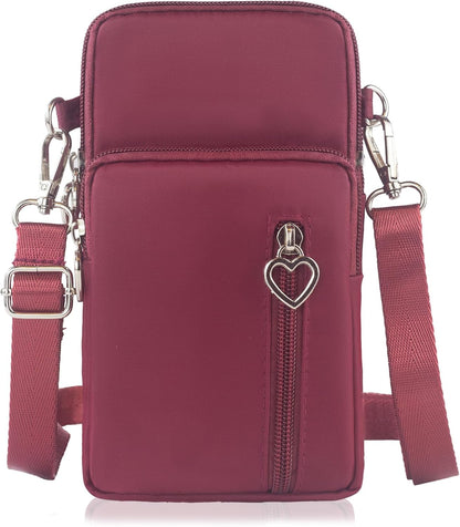 Small Crossbody Bags for Women, Universal Pouch Wallet Cell Phone Purse Lightweight Pockets Handbags Mini Shoulder Bag