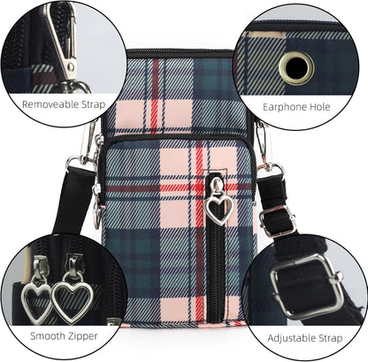 Small Crossbody Bags for Women, Universal Pouch Wallet Cell Phone Purse Lightweight Pockets Handbags Mini Shoulder Bag