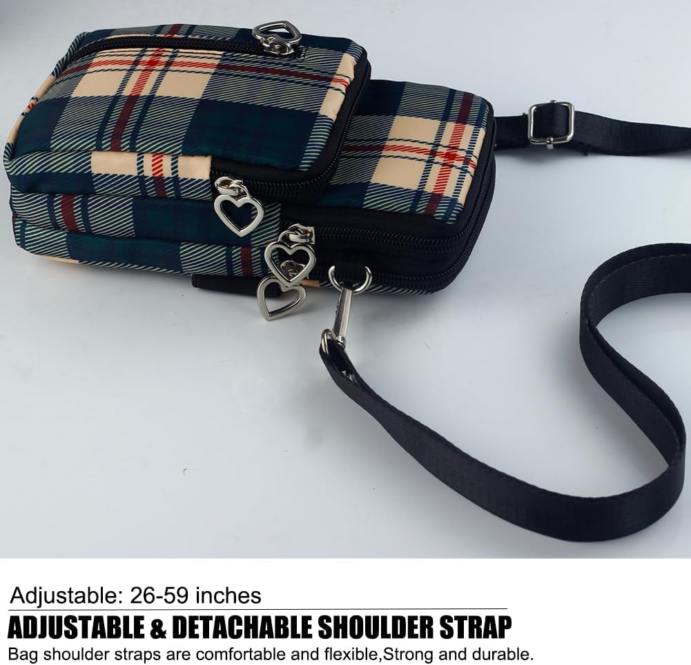 Small Crossbody Bags for Women, Universal Pouch Wallet Cell Phone Purse Lightweight Pockets Handbags Mini Shoulder Bag