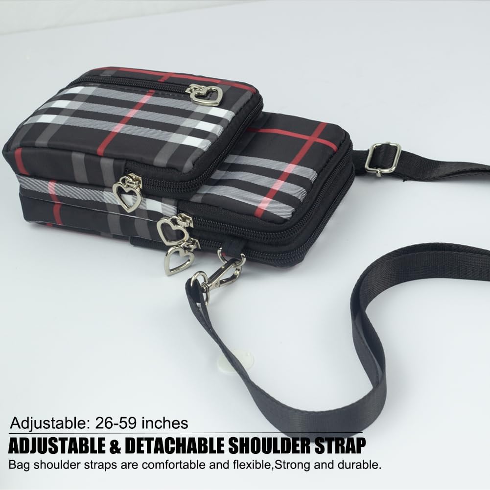 Small Crossbody Bags for Women, Universal Pouch Wallet Cell Phone Purse Lightweight Pockets Handbags Mini Shoulder Bag