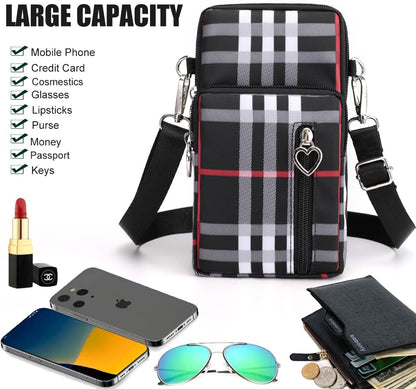 Small Crossbody Bags for Women, Universal Pouch Wallet Cell Phone Purse Lightweight Pockets Handbags Mini Shoulder Bag