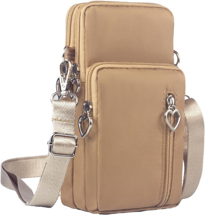 Small Crossbody Bags for Women, Universal Pouch Wallet Cell Phone Purse Lightweight Pockets Handbags Mini Shoulder Bag