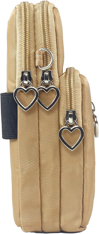Small Crossbody Bags for Women, Universal Pouch Wallet Cell Phone Purse Lightweight Pockets Handbags Mini Shoulder Bag