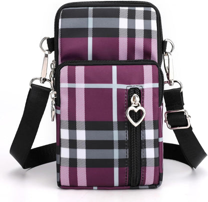 Small Crossbody Bags for Women, Universal Pouch Wallet Cell Phone Purse Lightweight Pockets Handbags Mini Shoulder Bag