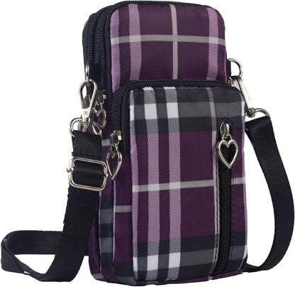 Small Crossbody Bags for Women, Universal Pouch Wallet Cell Phone Purse Lightweight Pockets Handbags Mini Shoulder Bag