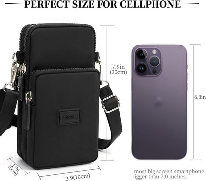 Small Crossbody Bags for Women, Universal Pouch Wallet Cell Phone Purse Lightweight Pockets Handbags Mini Shoulder Bag