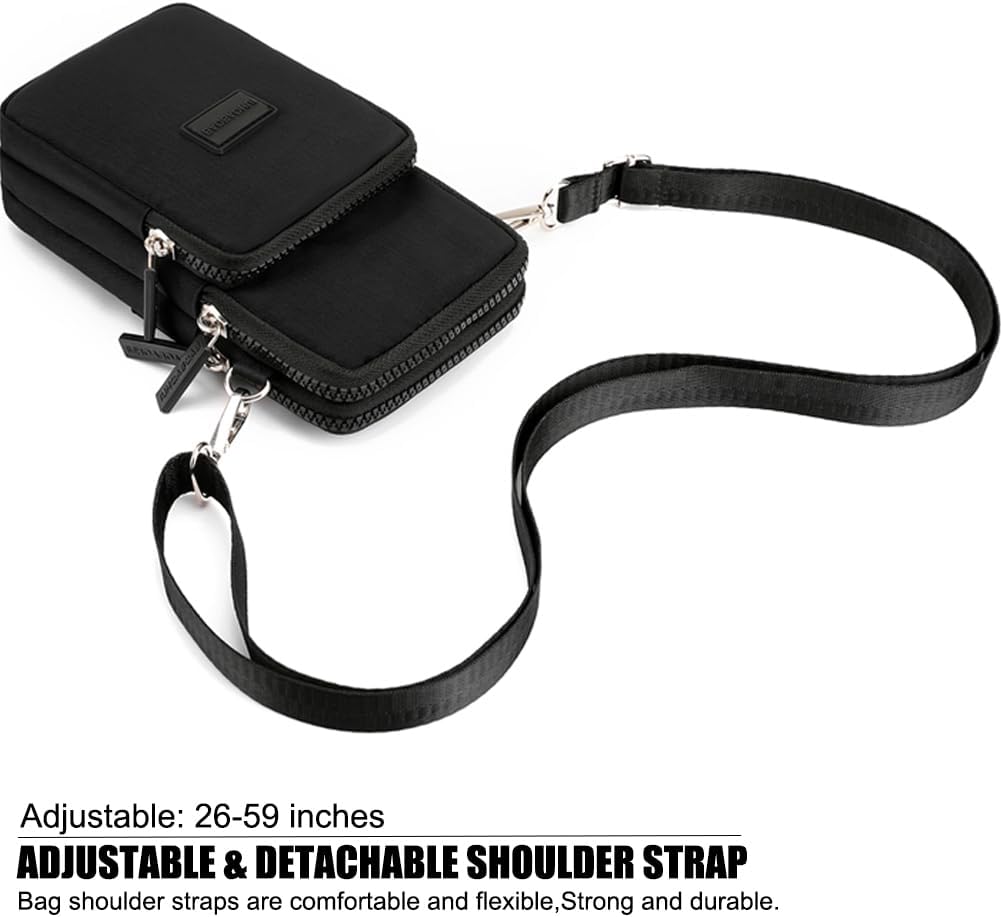 Small Crossbody Bags for Women, Universal Pouch Wallet Cell Phone Purse Lightweight Pockets Handbags Mini Shoulder Bag