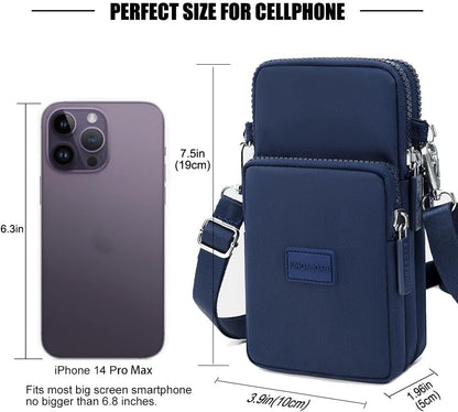 Small Crossbody Bags for Women, Universal Pouch Wallet Cell Phone Purse Lightweight Pockets Handbags Mini Shoulder Bag