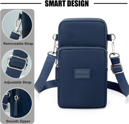 Small Crossbody Bags for Women, Universal Pouch Wallet Cell Phone Purse Lightweight Pockets Handbags Mini Shoulder Bag