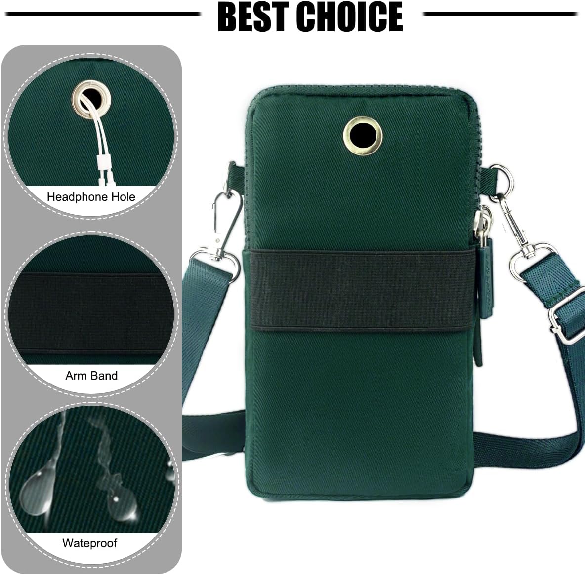 Small Crossbody Bags for Women, Universal Pouch Wallet Cell Phone Purse Lightweight Pockets Handbags Mini Shoulder Bag
