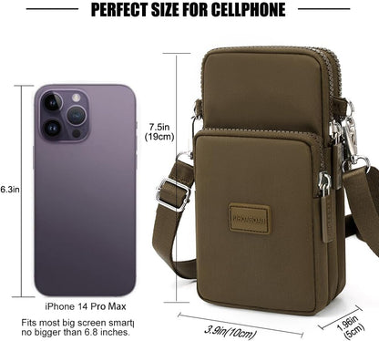 Small Crossbody Bags for Women, Universal Pouch Wallet Cell Phone Purse Lightweight Pockets Handbags Mini Shoulder Bag