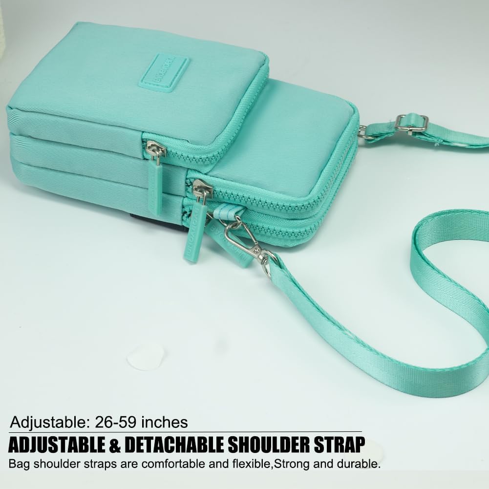 Small Crossbody Bags for Women, Universal Pouch Wallet Cell Phone Purse Lightweight Pockets Handbags Mini Shoulder Bag