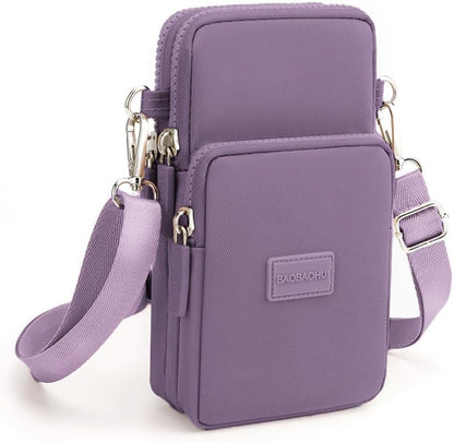 Small Crossbody Bags for Women, Universal Pouch Wallet Cell Phone Purse Lightweight Pockets Handbags Mini Shoulder Bag