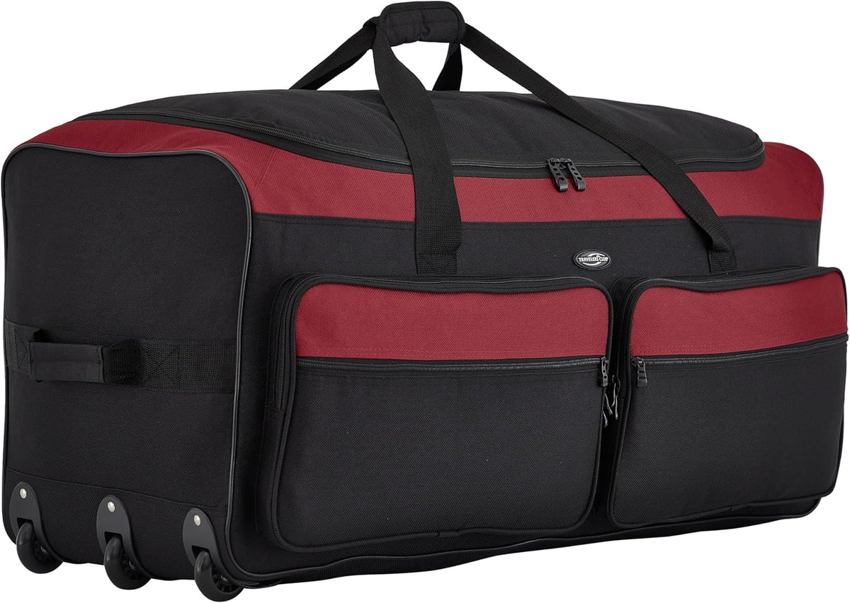 36" Asgard 3-Wheel Rolling Duffel Bag