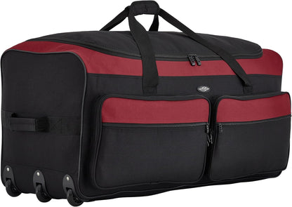 36" Asgard 3-Wheel Rolling Duffel Bag