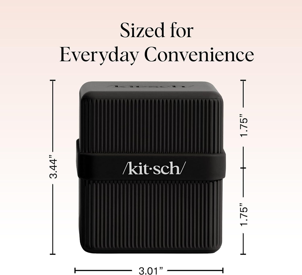 2-Compartment Travel Soap Case – Bar Soap Holder & Organizer, Travel Case for Bars – TSA-Approved – Lightweight, Durable, Leak-Proof, Made from Recycled Plastic – Black