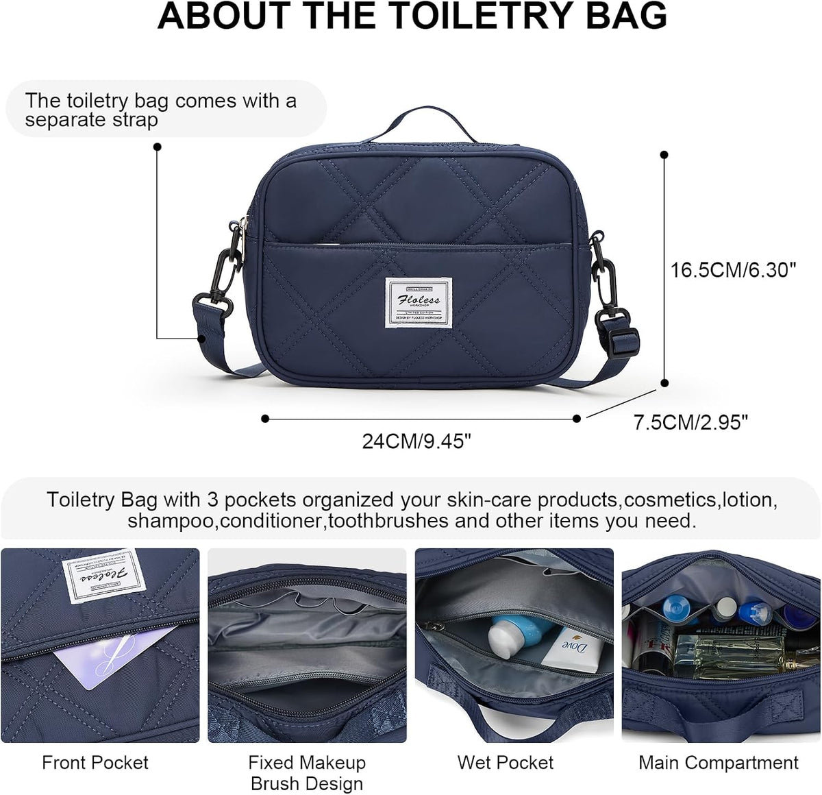 Weekender Bags for Women, Personal Item Travel Bag with Shoes Compartment | Overnight Travel Duffel Bag with Toiletry Bag, Airplane Friendly Carry-On Bag - Colors A