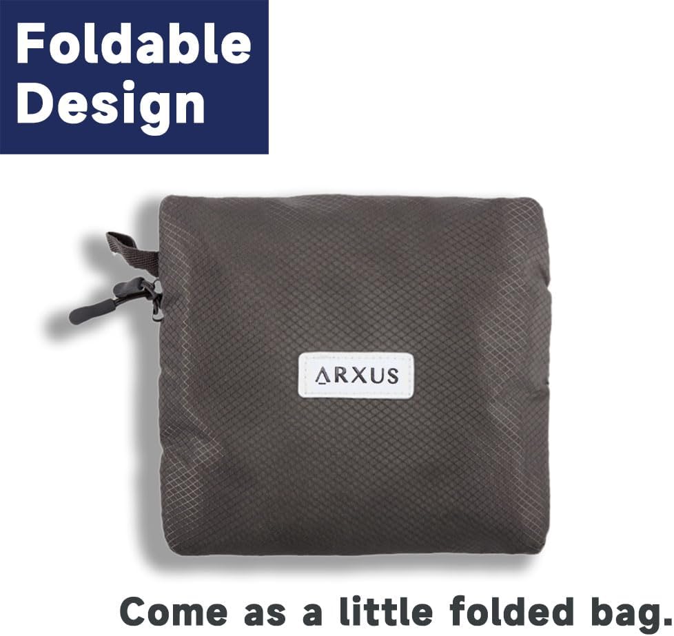 Foldable Tote Bag for Travel Expandable Lightweight Carry On Luggage 22L Packable Duffle Bag for Traveling