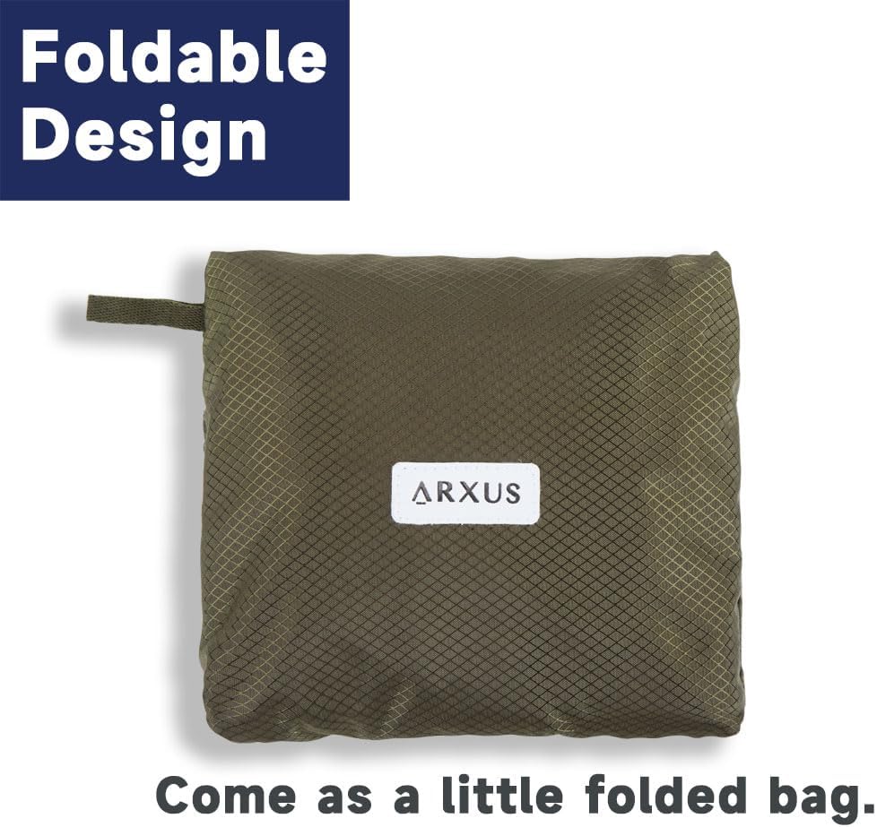 Foldable Tote Bag for Travel Expandable Lightweight Carry On Luggage 22L Packable Duffle Bag for Traveling