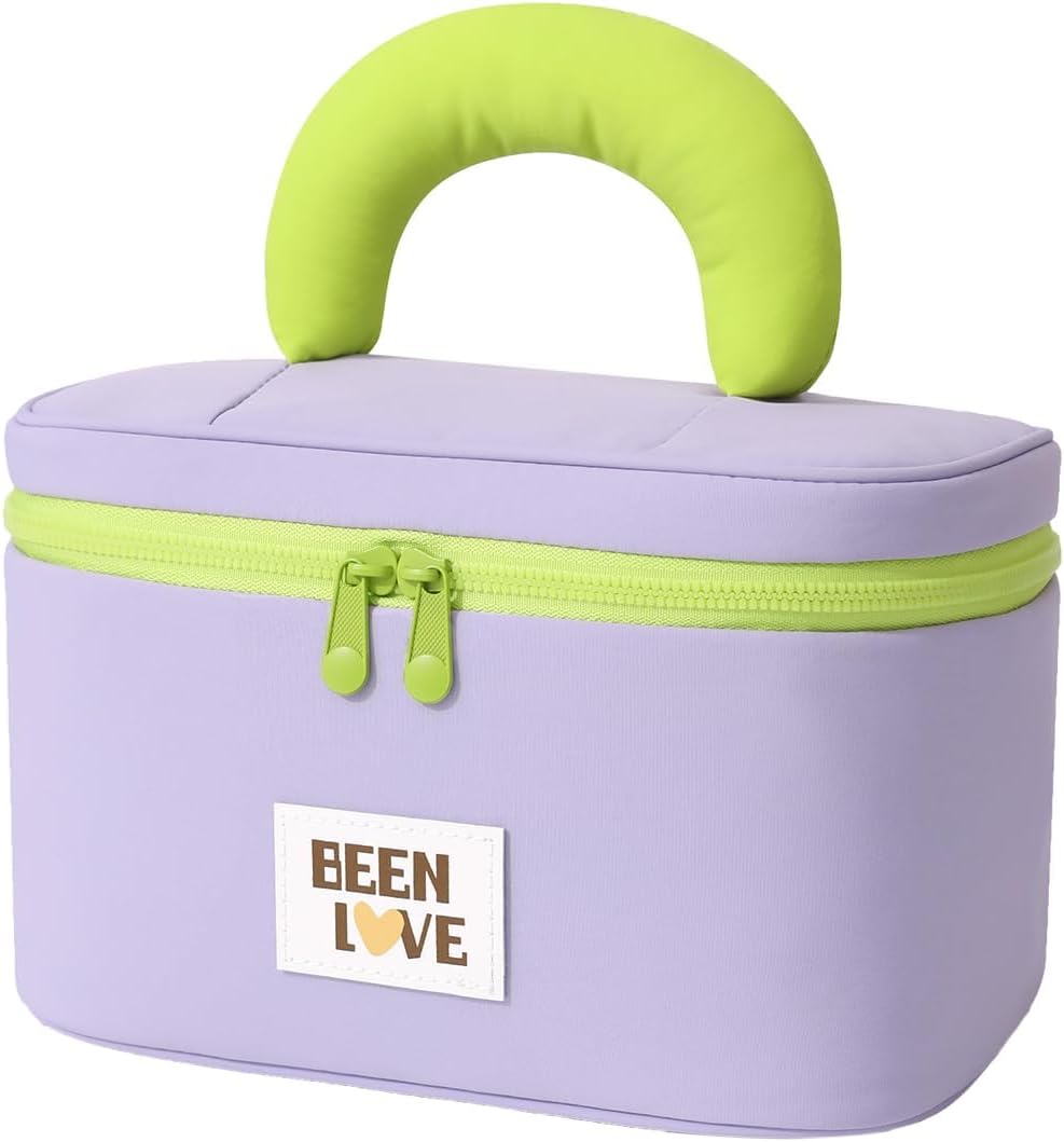 Travel Makeup Bag Large Toiletry Bag Cosmetic Bags for Women Girls Makeup Organizer Bag Pouch with Compartments for Traveling, Pink