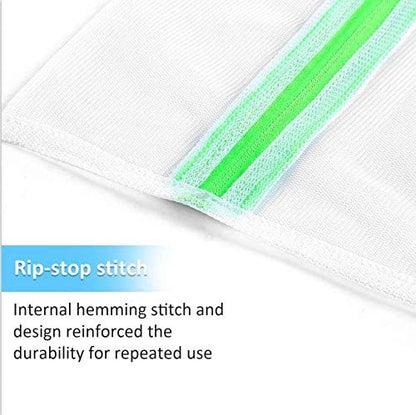 Mesh Laundry Bags for Delicates Durable Protective Wash Bags | Travel Storage Bags for Intimates Lingerie, 7PCS (1XXL, 1XL,1L,1M,1S,2 bra bags)