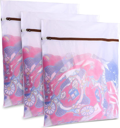 Mesh Laundry Bags for Delicates Durable Protective Wash Bags | Travel Storage Bags for Intimates Lingerie, 7PCS (1XXL, 1XL,1L,1M,1S,2 bra bags)