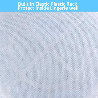 Mesh Laundry Bags for Delicates Durable Protective Wash Bags | Travel Storage Bags for Intimates Lingerie, 7PCS (1XXL, 1XL,1L,1M,1S,2 bra bags)