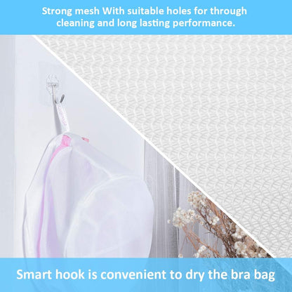 Mesh Laundry Bags for Delicates Durable Protective Wash Bags | Travel Storage Bags for Intimates Lingerie, 7PCS (1XXL, 1XL,1L,1M,1S,2 bra bags)