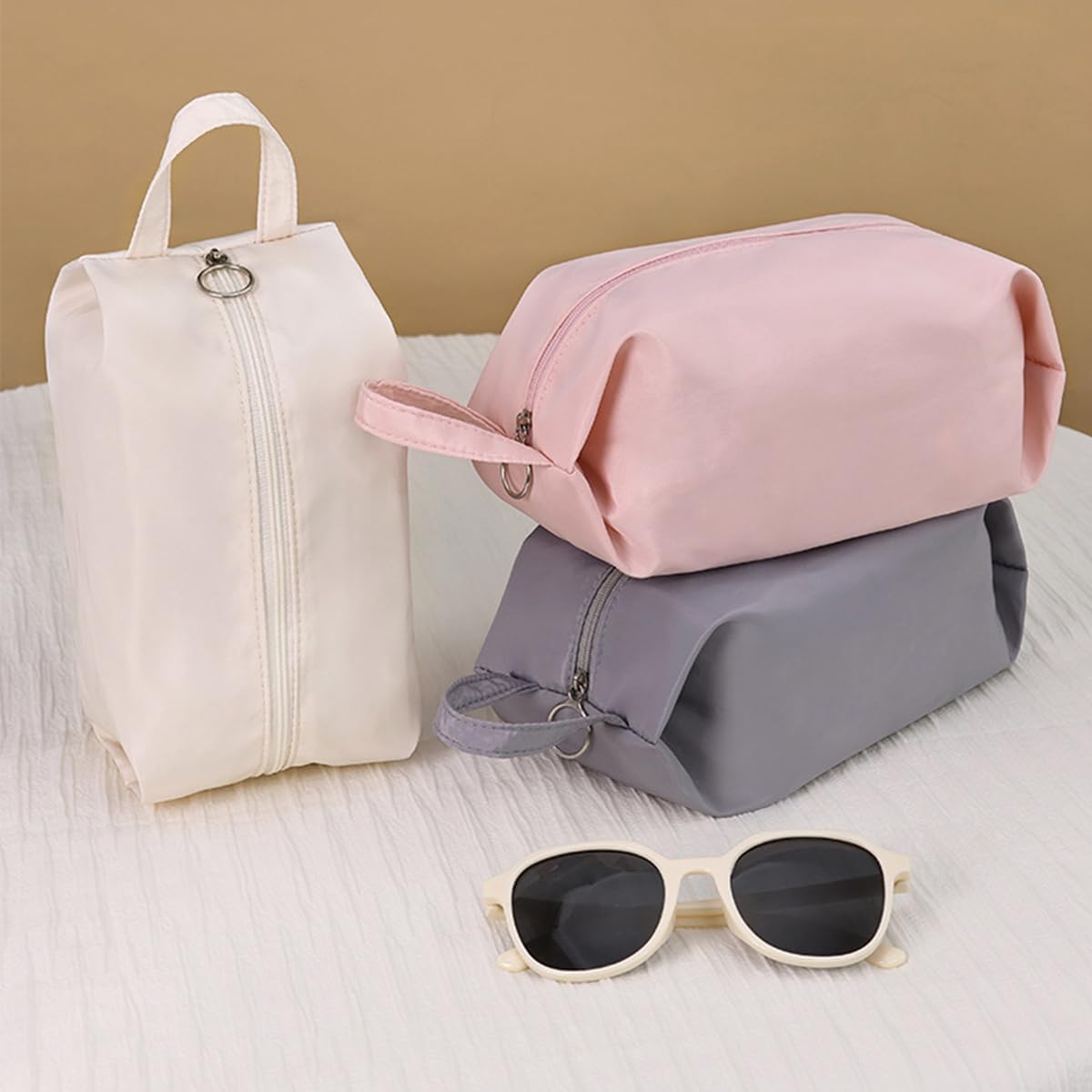 3Pcs Travel Underwear Organizer Bag Portable Clothes Pouch for Travel Organizer Pack Cube for Lingerie Socks