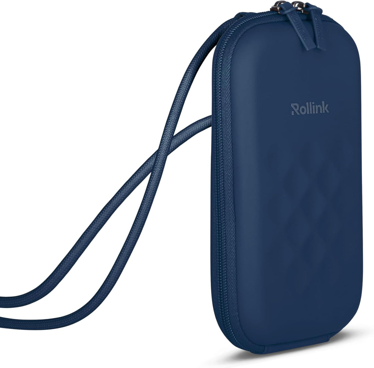 Nano EVA Hard-Shell Phone Case Crossbody Bag – Compact Travel Organizer, Water-Resistant, Adjustable Strap | Quick-access layout