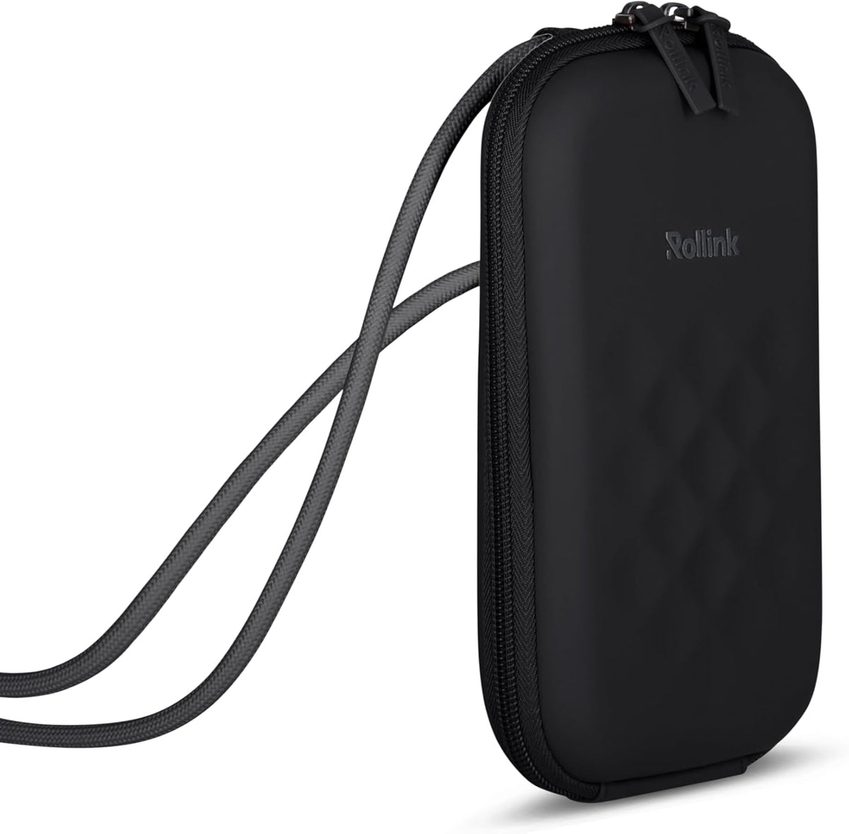 Nano EVA Hard-Shell Phone Case Crossbody Bag – Compact Travel Organizer, Water-Resistant, Adjustable Strap | Quick-access layout