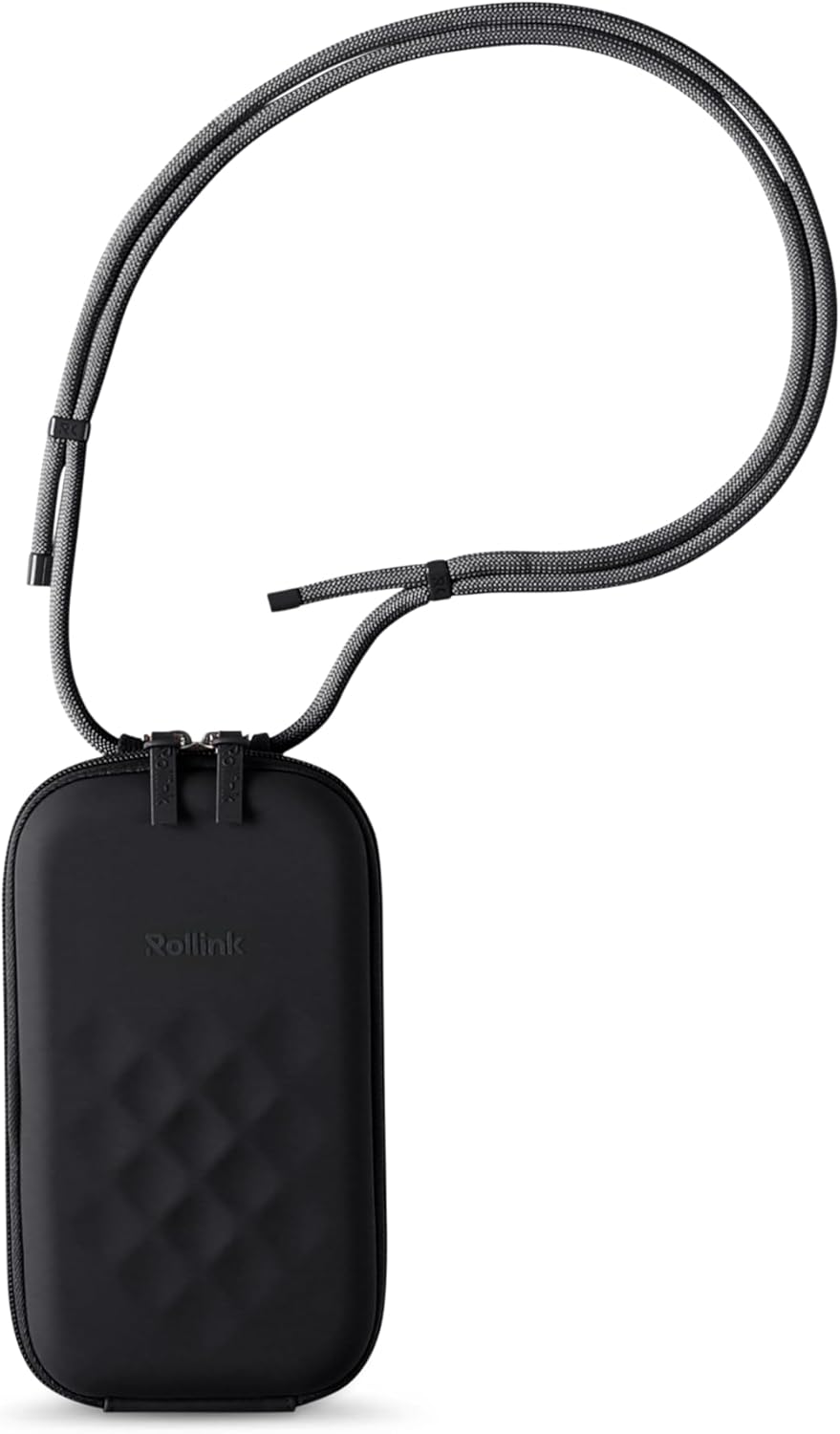 Nano EVA Hard-Shell Phone Case Crossbody Bag – Compact Travel Organizer, Water-Resistant, Adjustable Strap | Quick-access layout