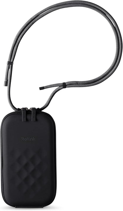 Nano EVA Hard-Shell Phone Case Crossbody Bag – Compact Travel Organizer, Water-Resistant, Adjustable Strap | Quick-access layout